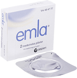 Emla Packshot plaster